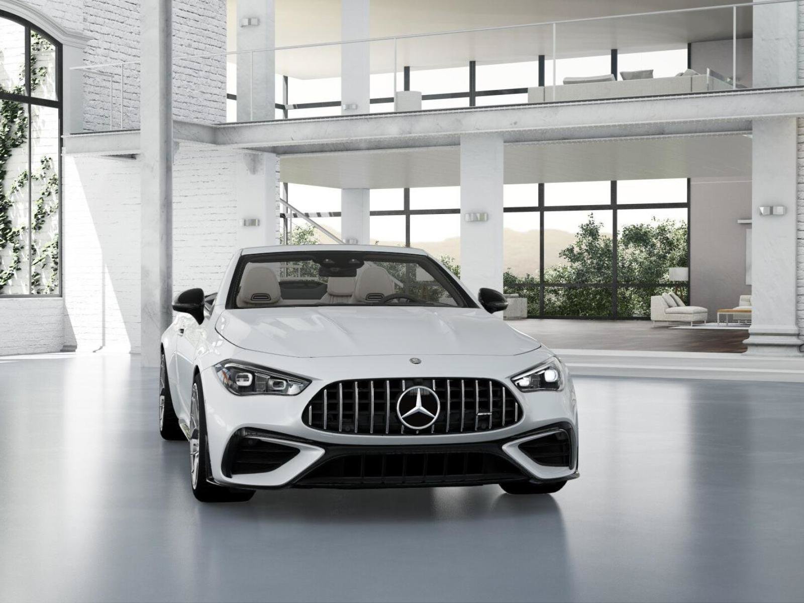 New 2027 MANUFAKTUR Moonlight White Metallic Mercedes-Benz AMG® CLE 53 4MATIC+ Cabriolet image 8