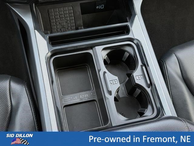 Used 2024 Star White Metallic Tri-Coat Ford LARIAT image 13