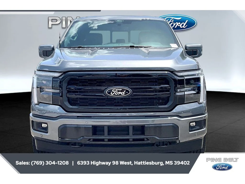 New 2026 Carbonized Gray Metallic Ford Lariat® image 3