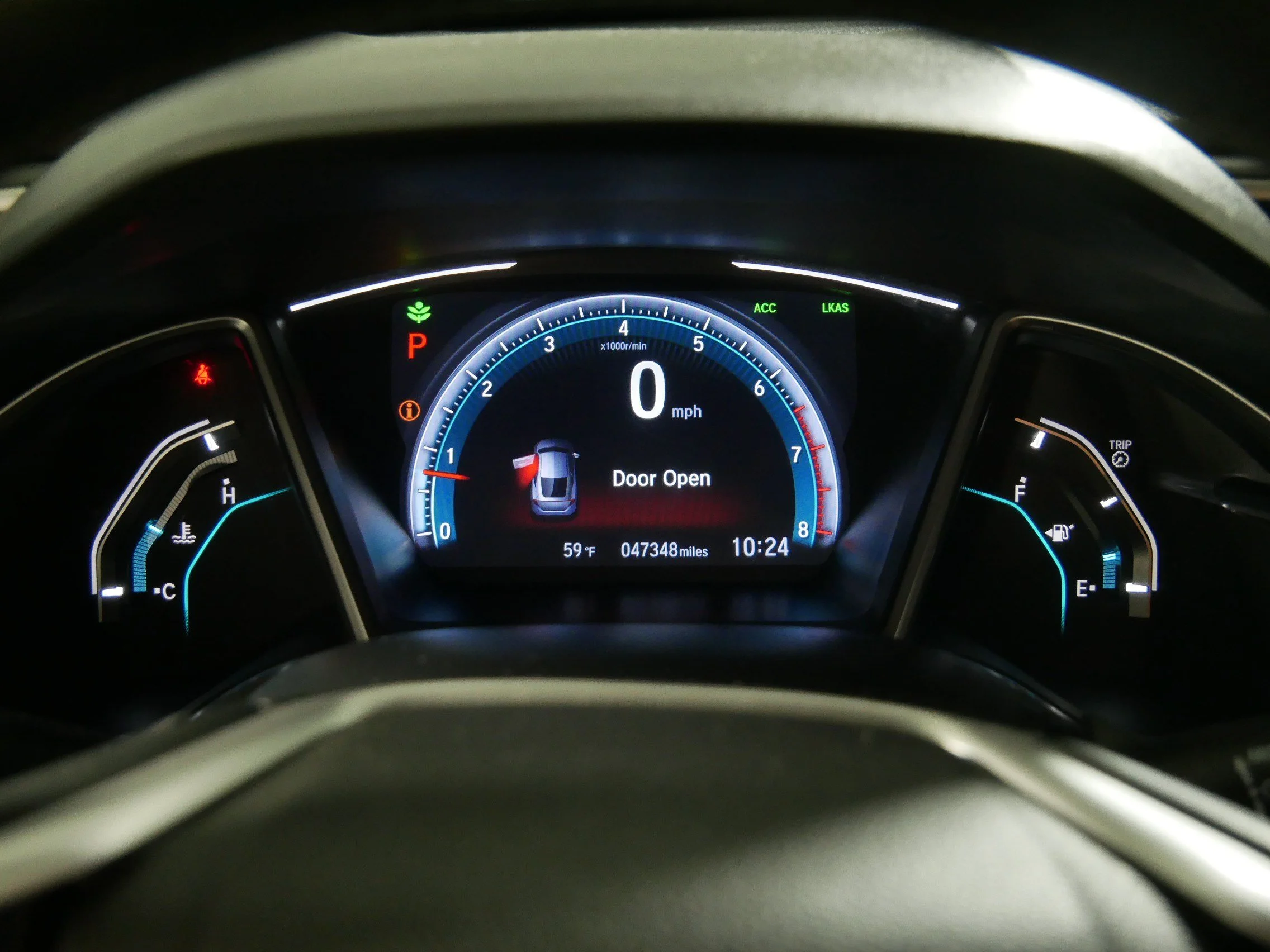 Used 2020 Lunar Silver Metallic Honda EX image 21