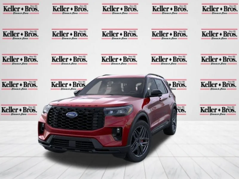 New 2026 Rapid Red Metallic Tinted Clearcoat Ford ST-Line image 3