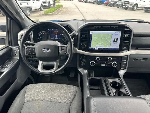 Used 2021 Velocity Blue Metallic Ford XLT image 26