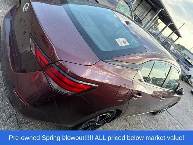 Used 2025 Red Nissan SV image 8