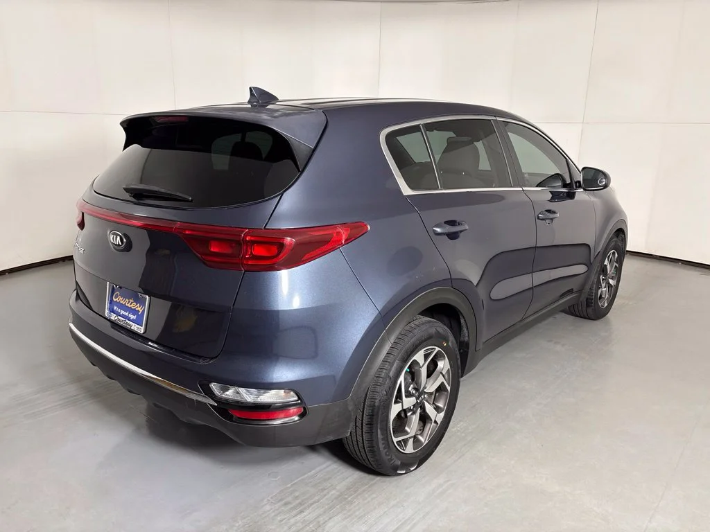 Used 2022 Blue Kia LX image 8
