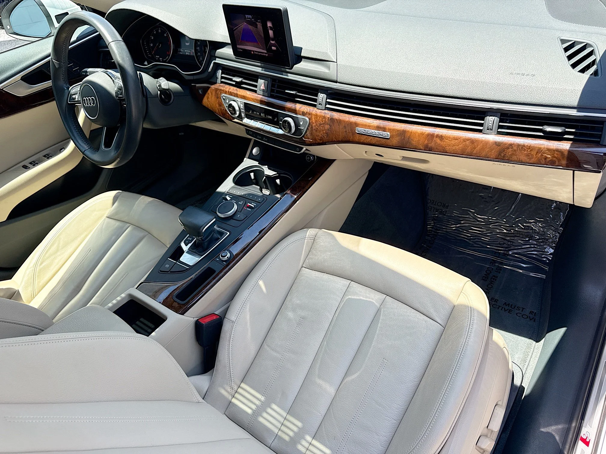 Used 2019 Glacier White Metallic Audi Premium image 12