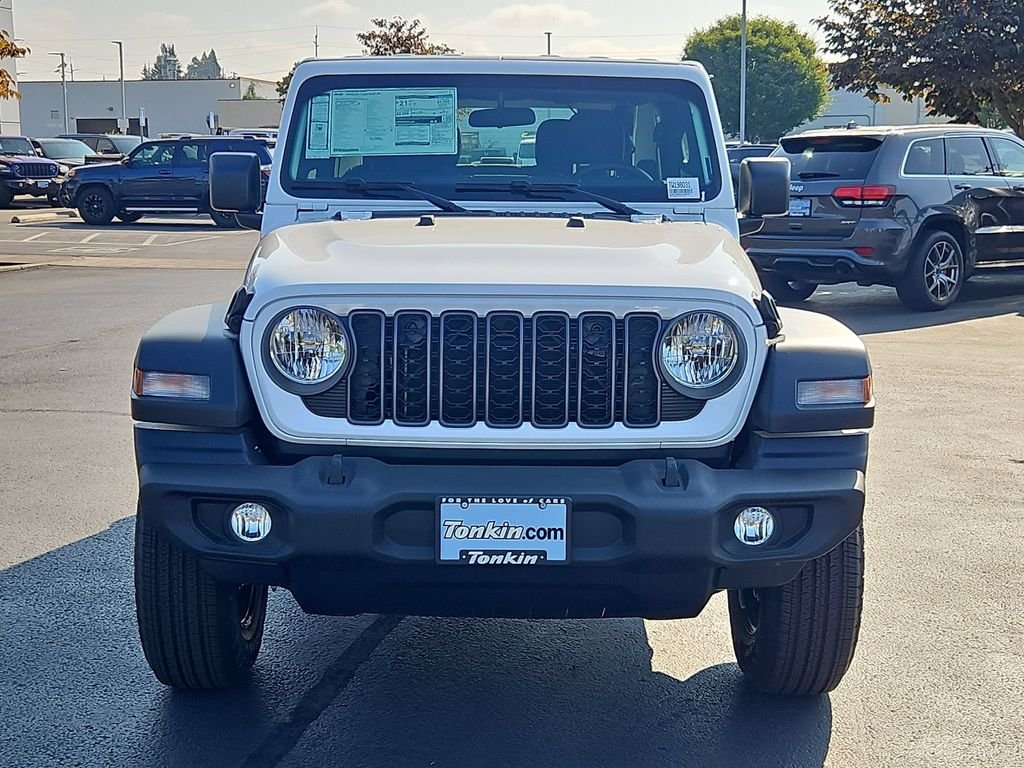 New 2026 Bright White Clearcoat Jeep Sport image 9