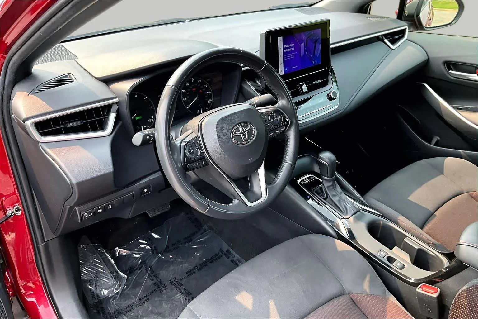 Used 2024 Ruby Flare Pearl Toyota Hybrid SE image 18