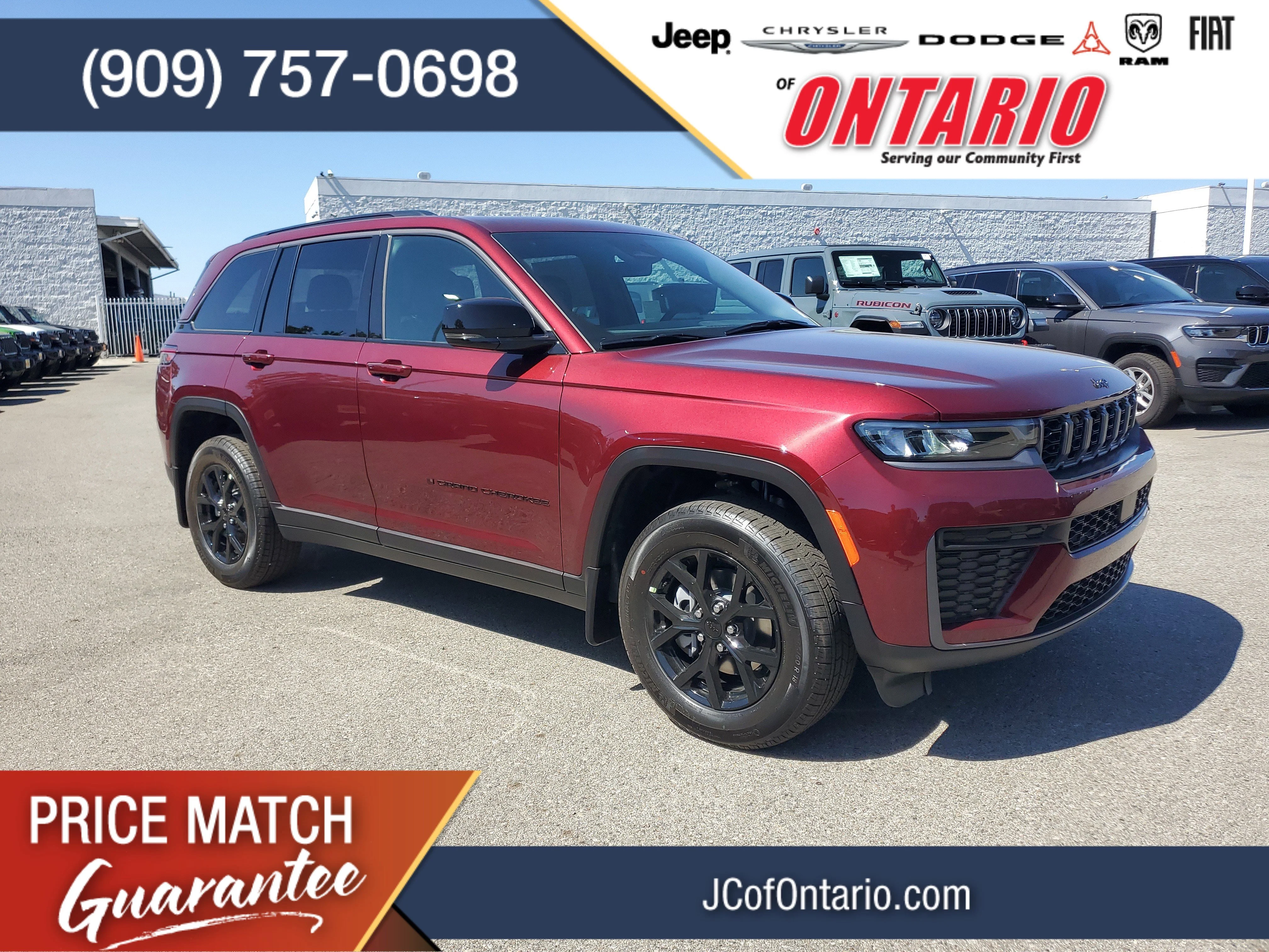 New 2026 Velvet Red Pearl-Coat Exterior Paint Jeep Altitude image 1