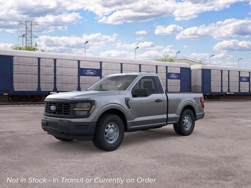 Gray 2026 Ford F-150 Pickup Truck Four-Wheel Drive 