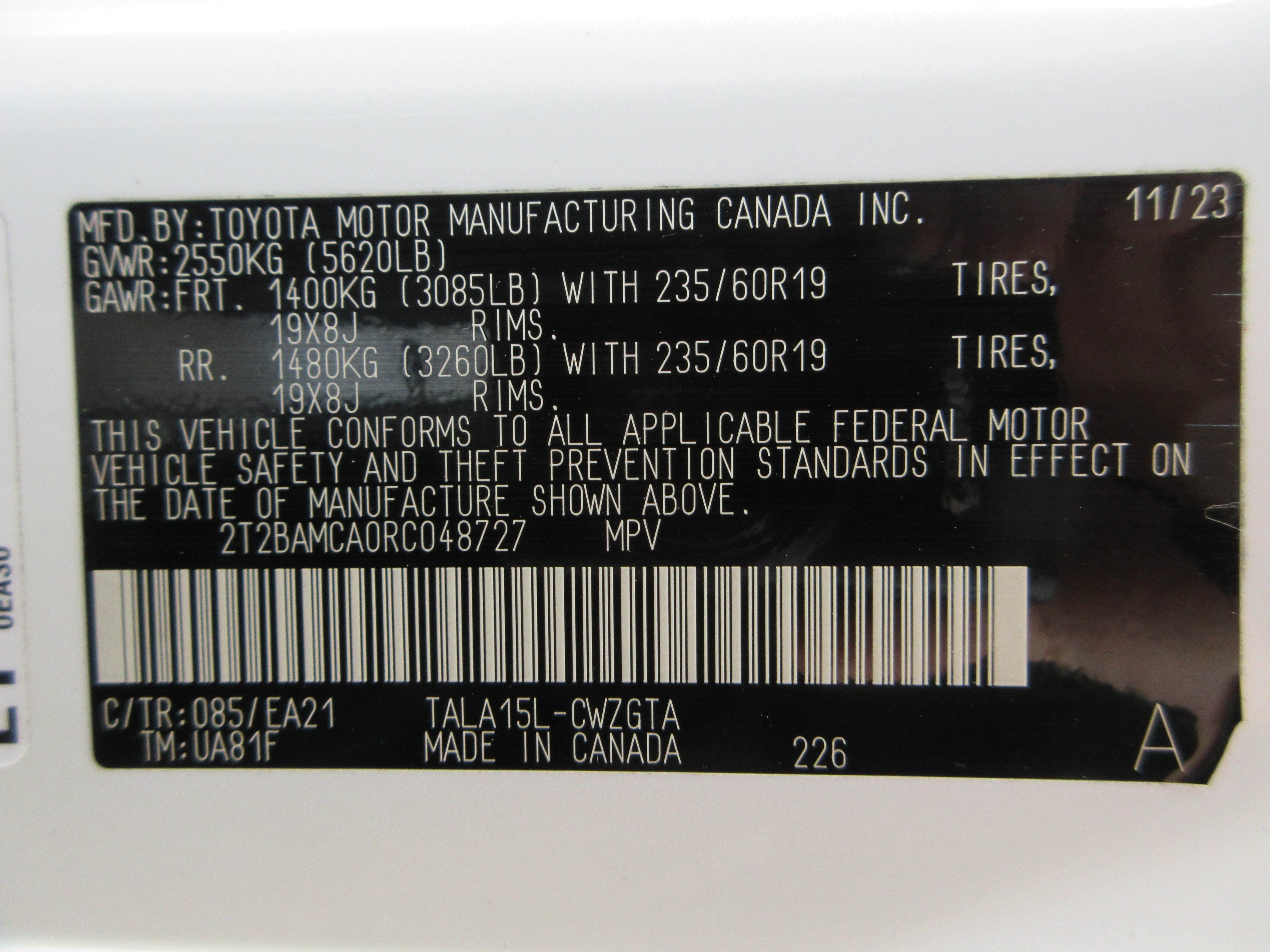 Certified Used 2024 EMINENT WHITE PEARL Lexus 350 Premium image 57