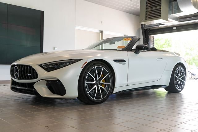 Certified Used 2022 White Mercedes-Benz SL 63 AMG® image 4