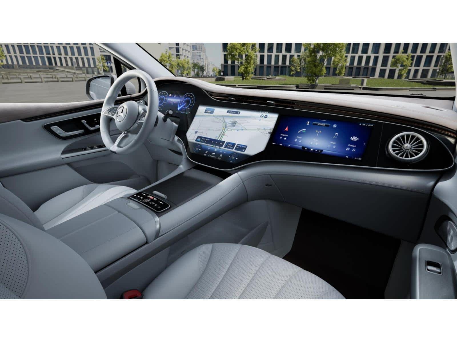 New 2027 Polar White Mercedes-Benz EQE 320+ image 6