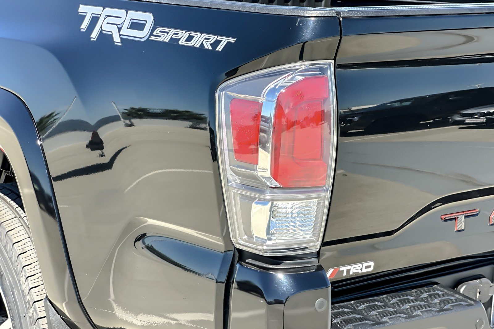 Certified Used 2021 MIDNIGHT BLACK Toyota TRD Sport image 24