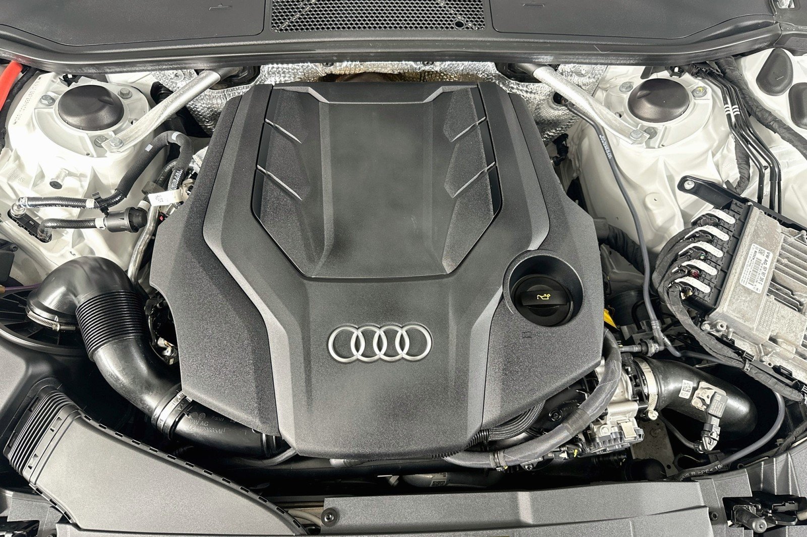Used 2023 Glacier White Metallic Audi Premium image 11