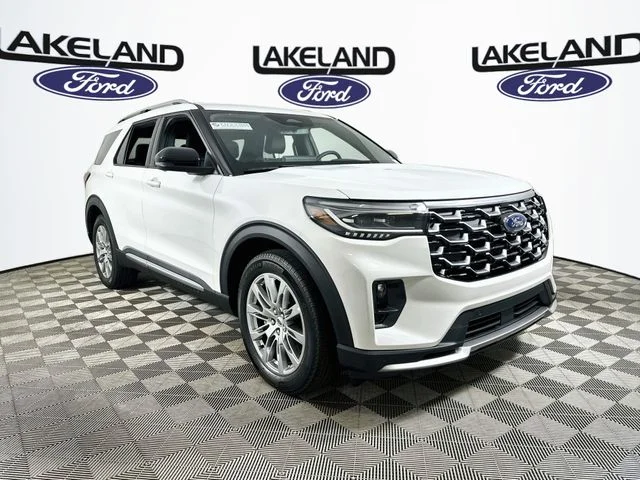 New 2026 White Ford Platinum image 1