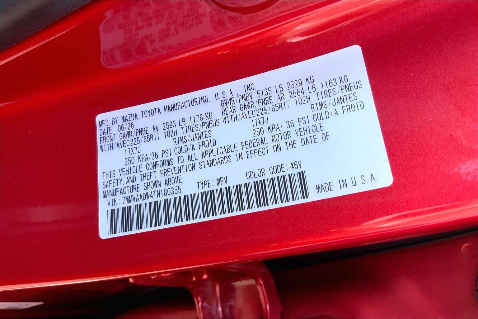 New 2026 Soul Red Crystal Metallic Mazda Premium AWD image 22
