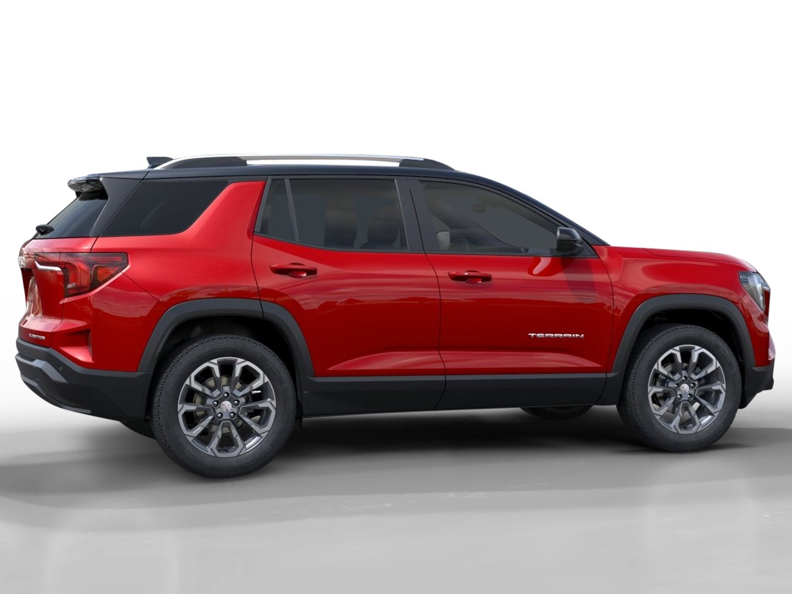 New 2026 Volcanic Red Tintcoat GMC FWD Elevation image 5