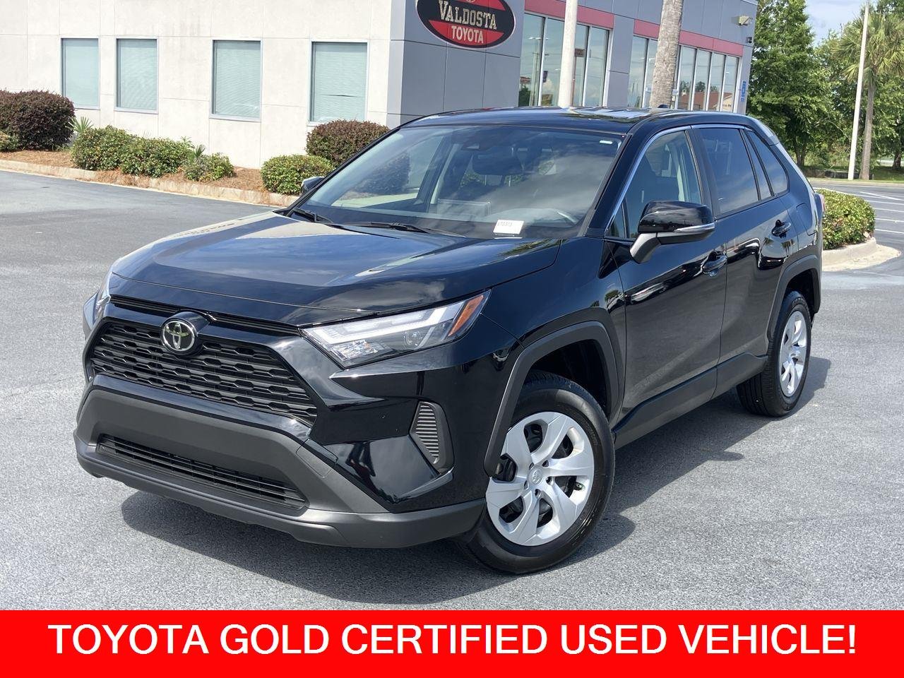 Used 2025 Black (Midnight Black Metallic) Toyota LE image 1