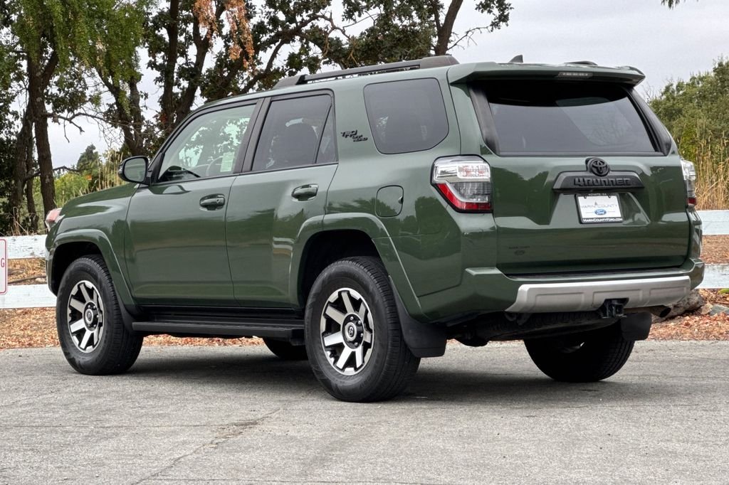 Used 2022 Green Toyota TRD Off-Road Premium image 8