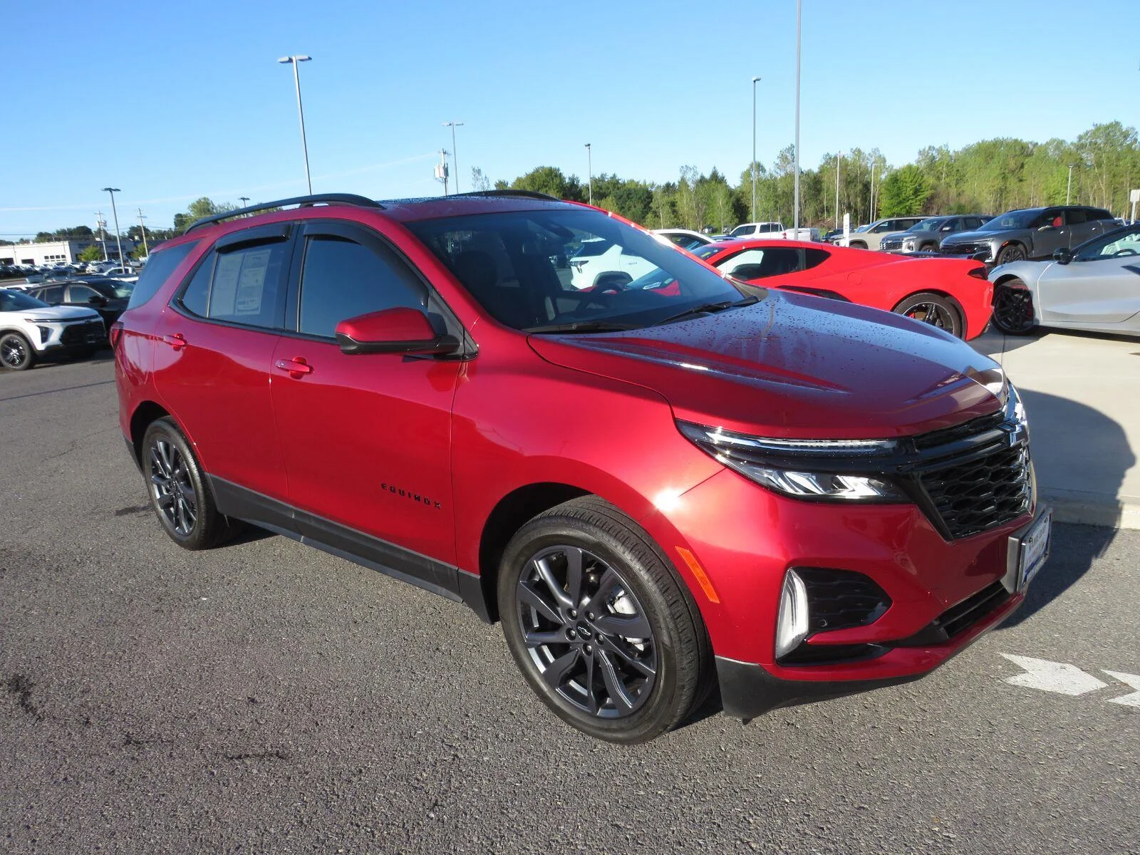 Used 2024 Radiant Red Tintcoat Chevrolet RS image 5