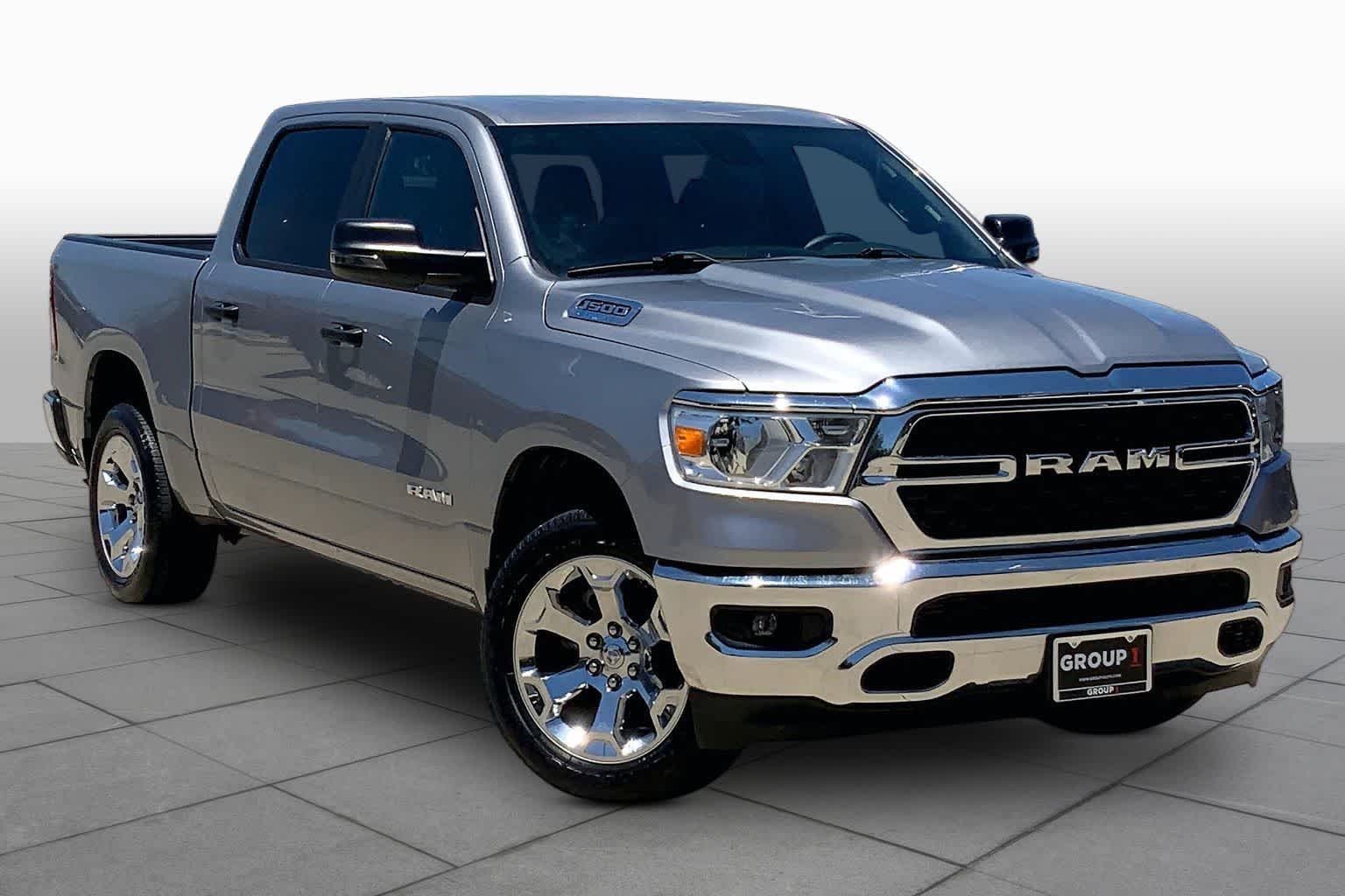 Used 2023 Billet Silver Metallic Clearcoat Ram Lone Star image 3