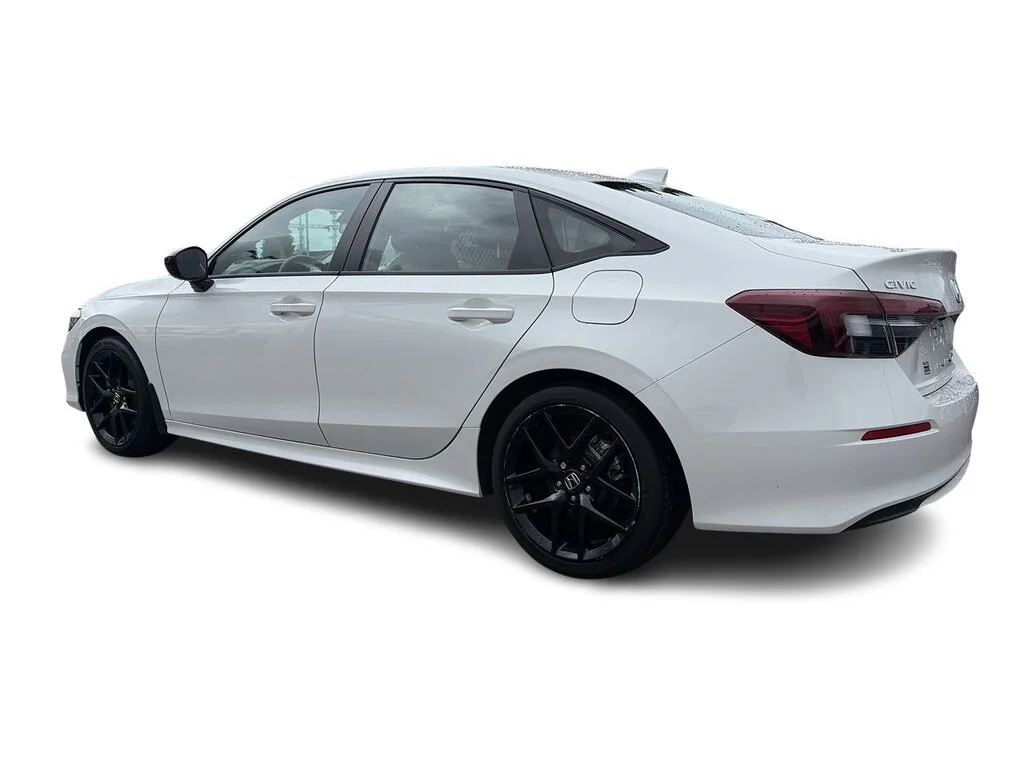 Certified Used 2025 Platinum White Pearl Honda Honda Civic Hybrid Sport eCVT Sedan Certified Pre- image 9