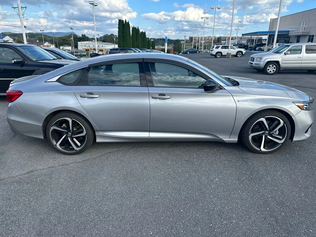 Certified Used 2022 Lunar Silver Metallic Honda HYBRID SPORT image 2