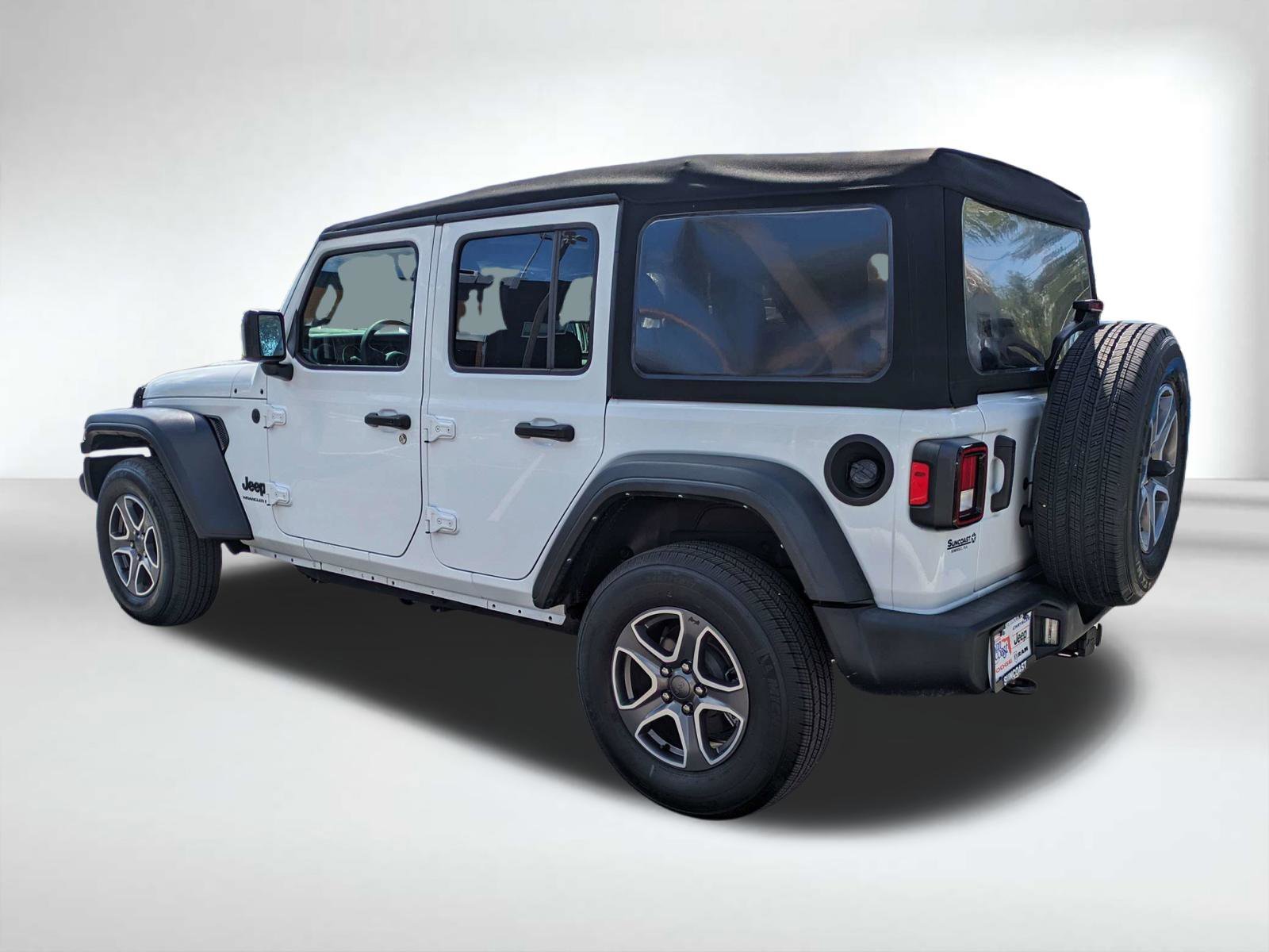 Used 2023 White Jeep Sport S image 7