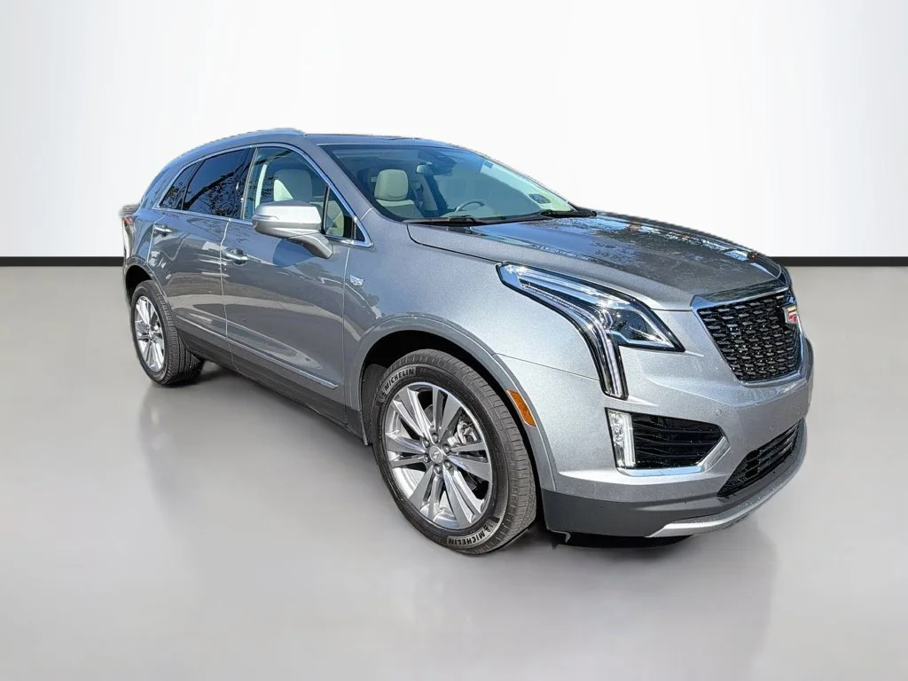 Used 2025 Argent Silver Metallic Cadillac Premium Luxury image 2