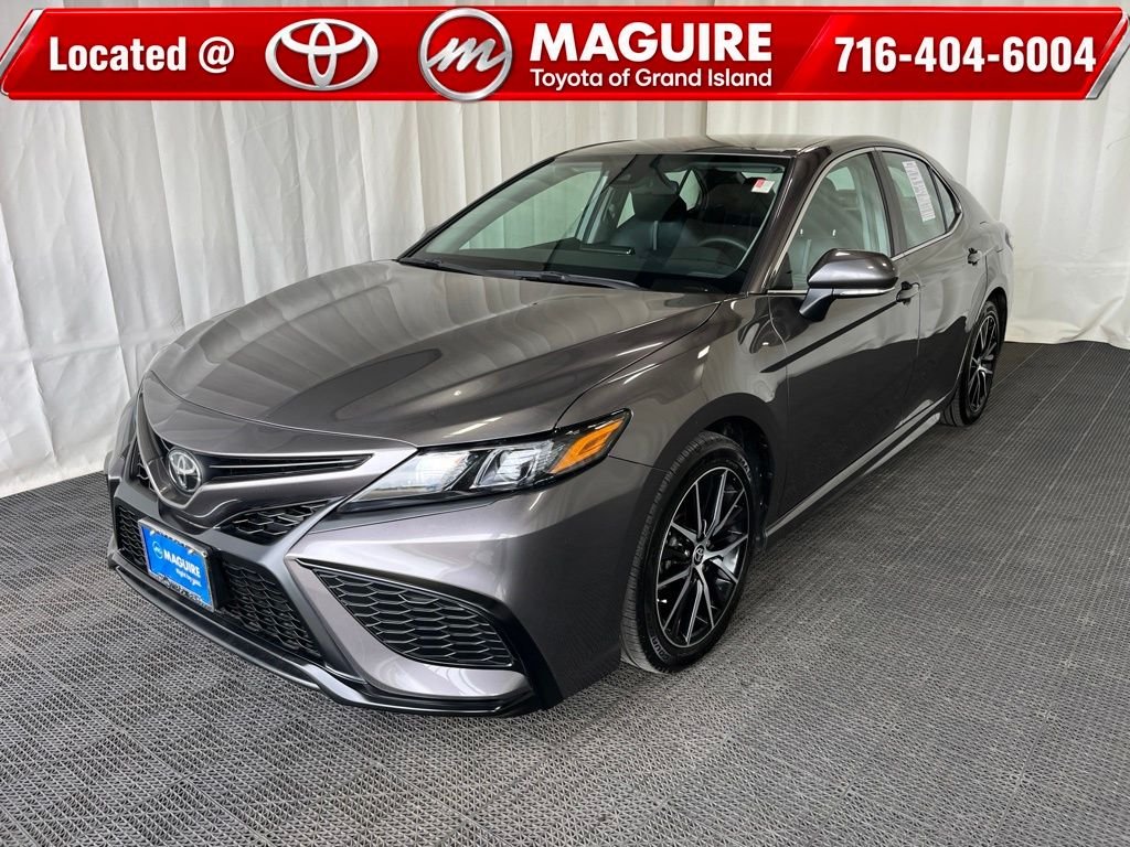 Used 2023 Predawn Gray Mica Toyota SE image 1