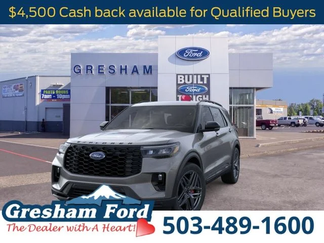 New 2026 Carbonized Gray Metallic Ford ST-Line image 2