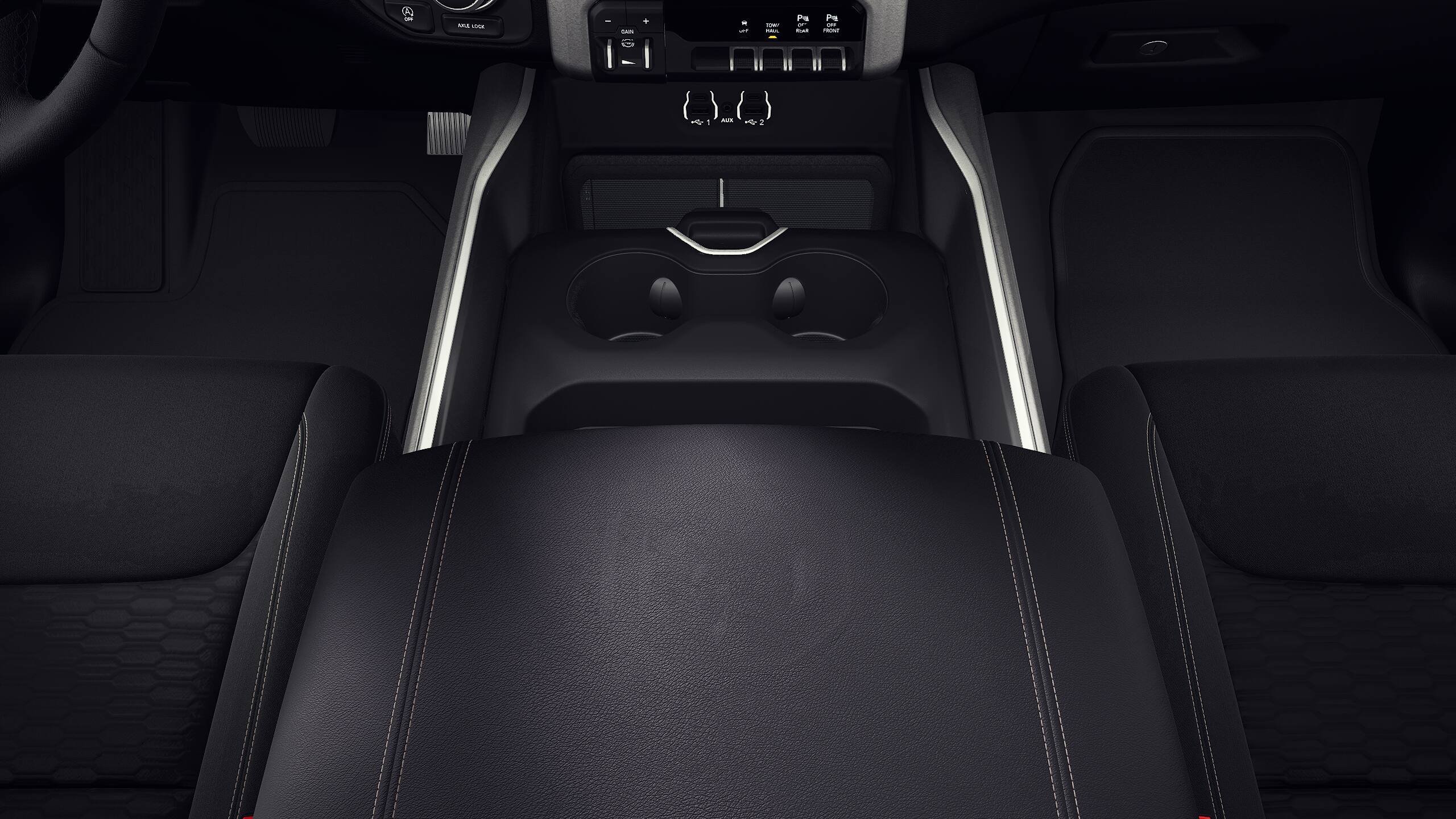 New 2027 Diamond Black Crystal Pearl-Coat Exterior Paint RAM BIG HORN image 4