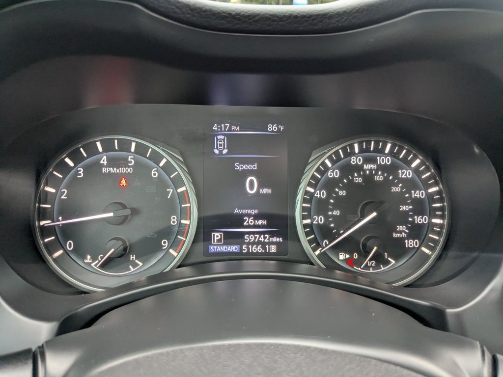 Used 2021 Pure White INFINITI 3.0t LUXE image 15