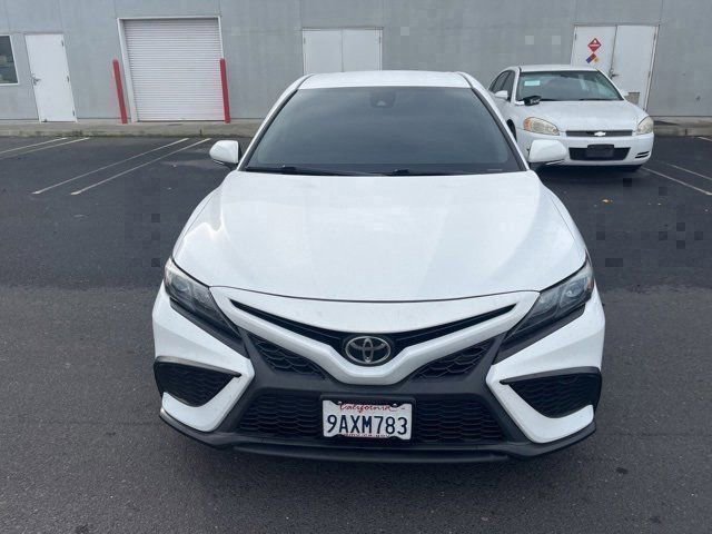 Certified 2022 Toyota Camry SE with VIN 4T1T11AK0NU679215 for sale in Larkspur, CA