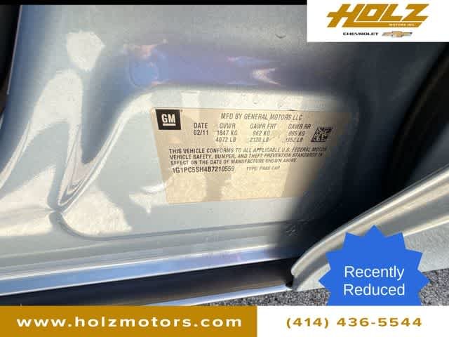 Certified Used 2011 ICE BLUE METALLIC Chevrolet LS image 30