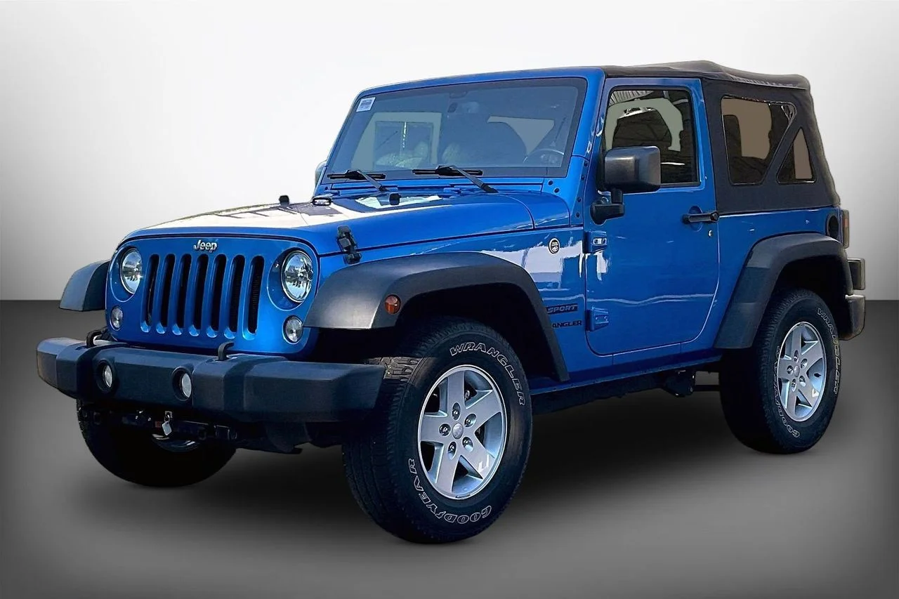 Certified Used 2016 Blue Jeep Sport image 4