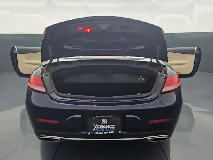 Used 2019 Blue Mercedes-Benz C 300 4MATIC® Cabriolet 2D image 28