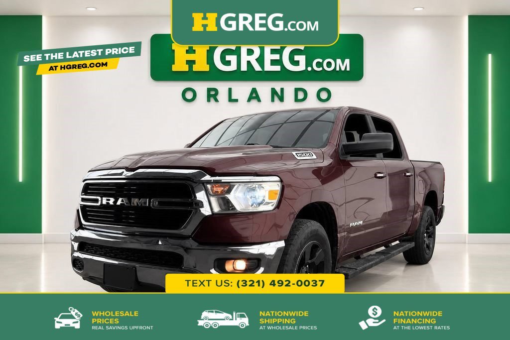 Used 2019 Delmonico Red Pearlcoat Ram Big Horn/Lone Star image 1