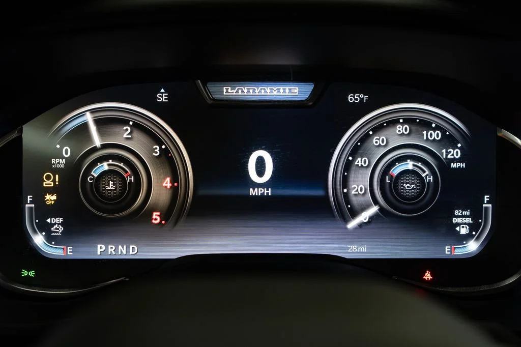 New 2026 Forged Blue Metallic Exterior Paint RAM Laramie image 18