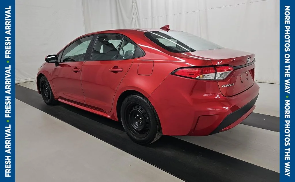 Certified Used 2020 Red Toyota LE image 4