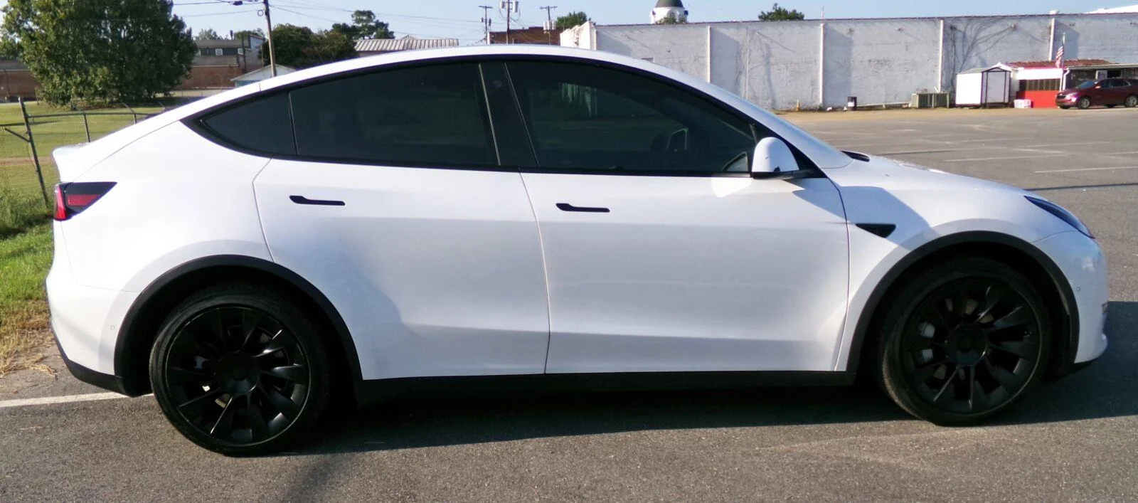 Used 2021 Pearl White Multi-Coat Tesla Long Range image 5