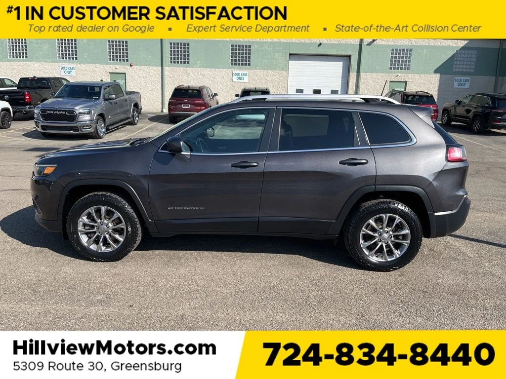 Certified 2020 Jeep Cherokee Latitude Plus with VIN 1C4PJMLXXLD615373 for sale in Greensburg, PA