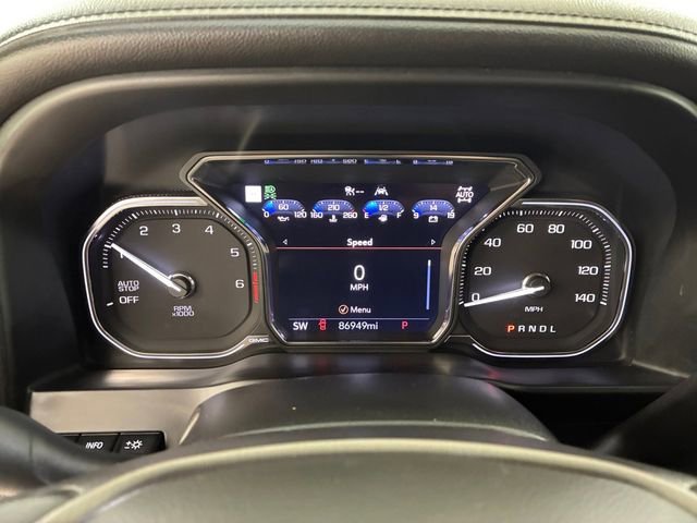 Used 2021 SATIN STEEL METALLIC GMC AT4 image 25