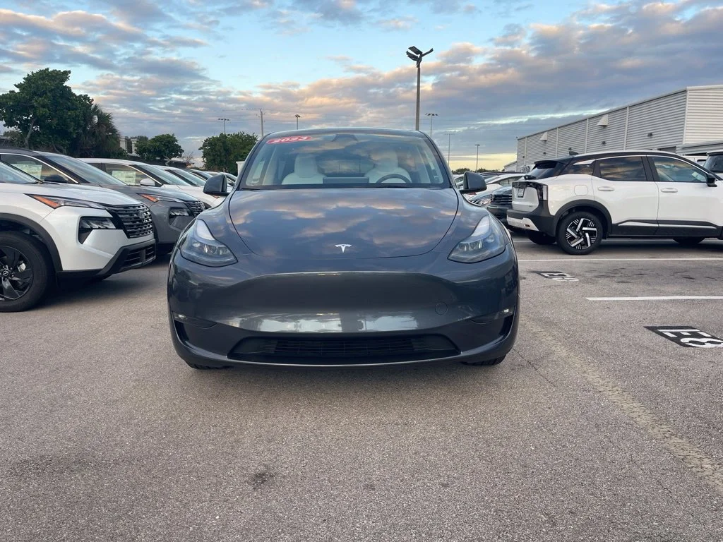 Used 2023 Gray Tesla Long Range image 2