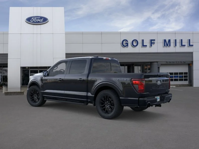 New 2026 Agate Black Metallic Ford XLT image 3