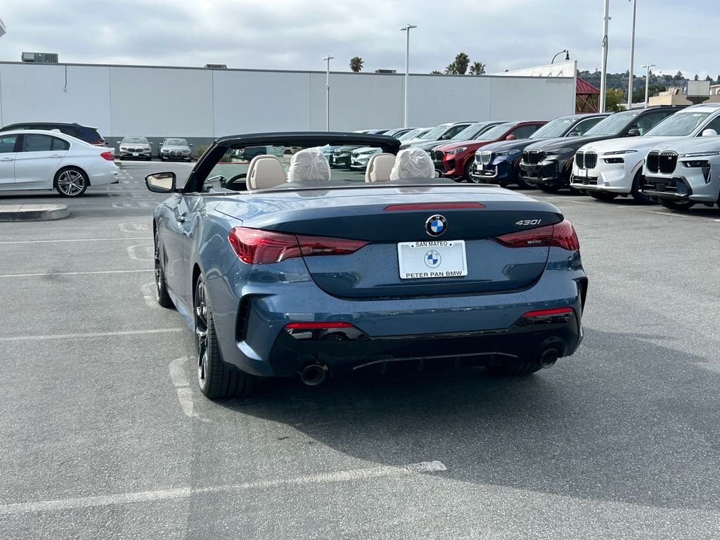 New 2027 Arctic Race Blue Metallic BMW 430i image 3