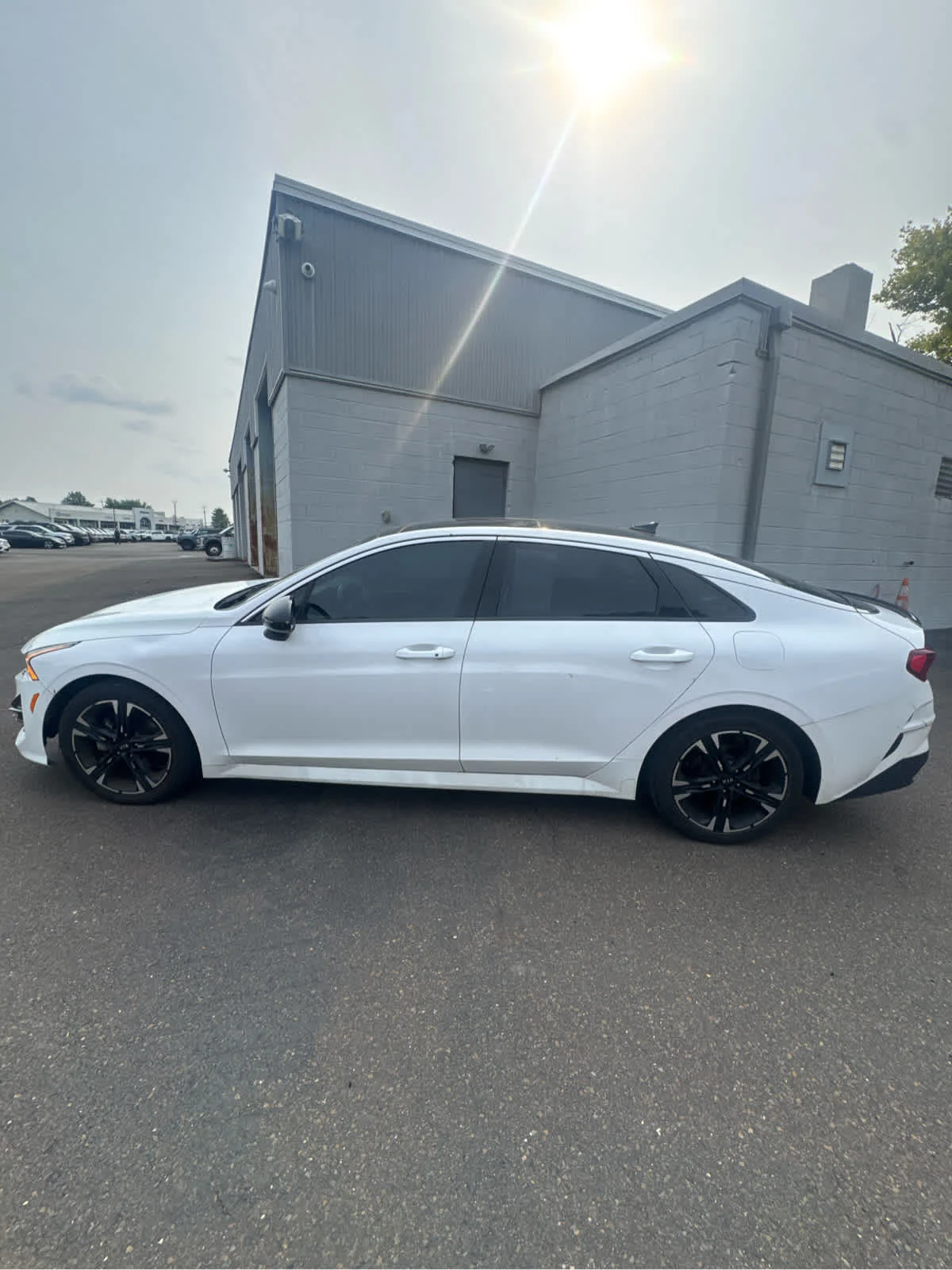 Used 2021 Glacial White Pearl Kia GT-Line image 6