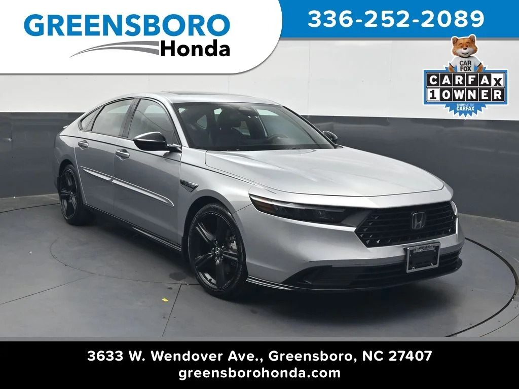 Used 2024 Solar Silver Metallic Honda Sport-L image 1