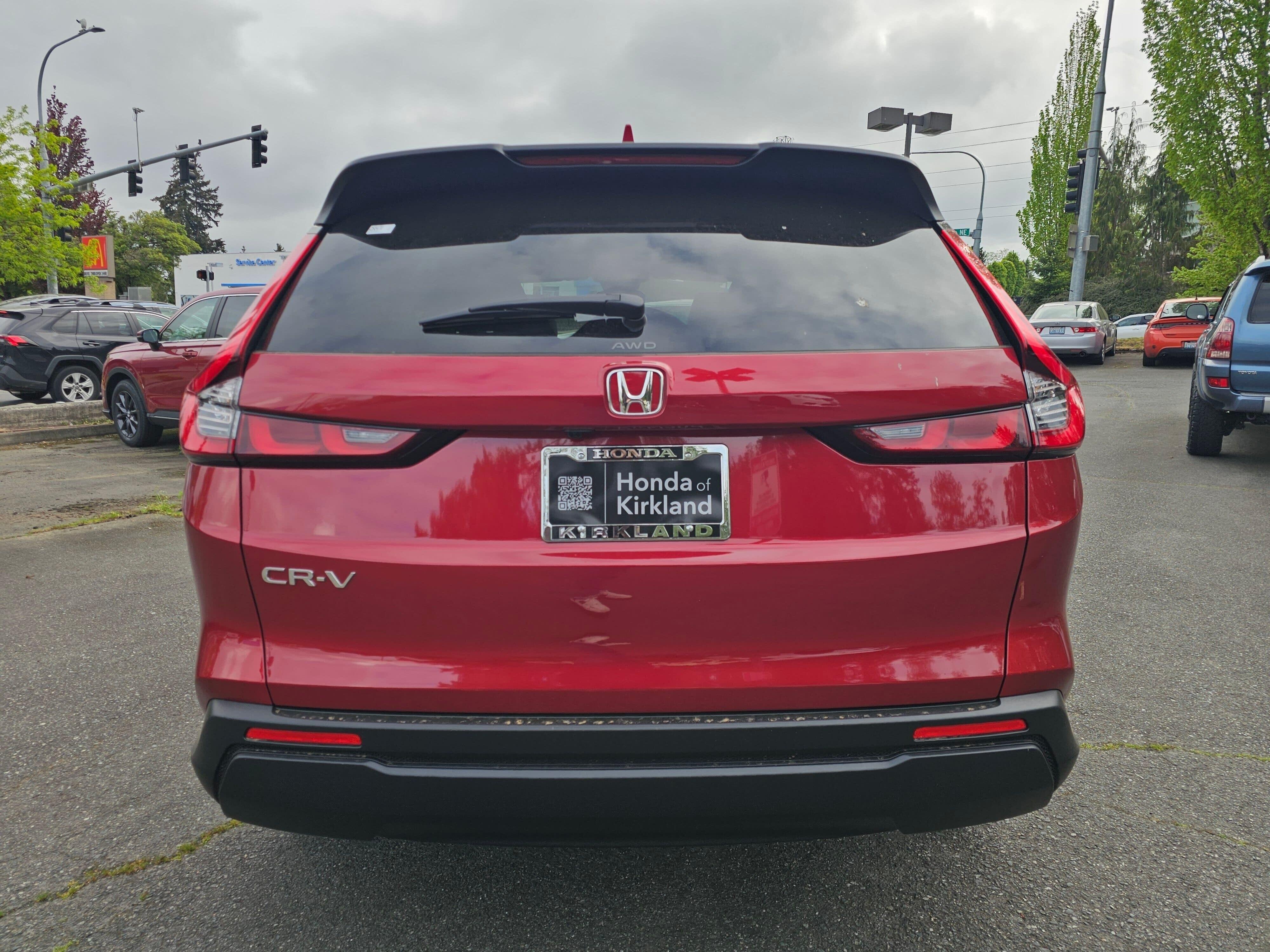 New 2026 Radiant Red Metallic Honda EX image 7