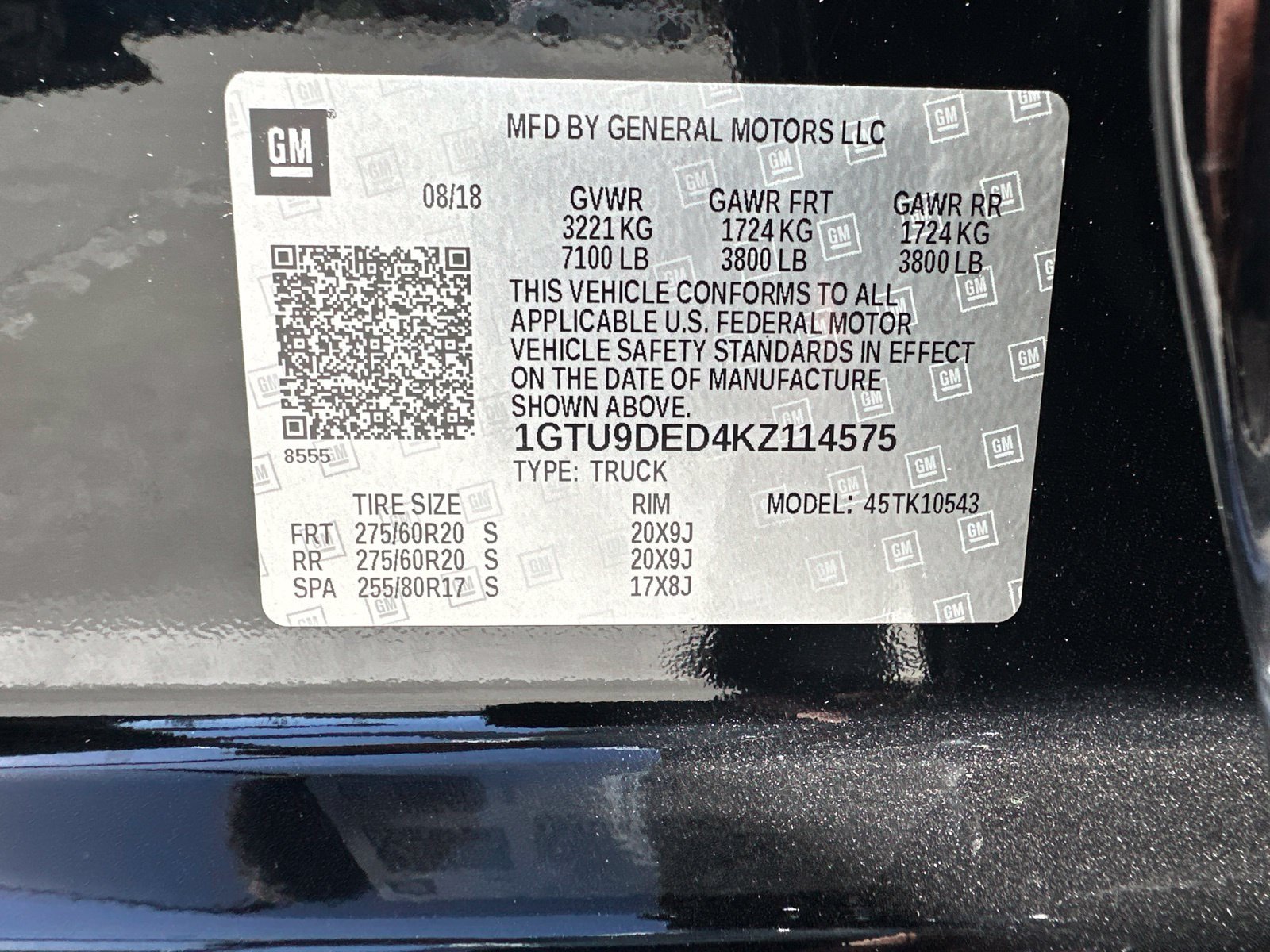 Used 2019 Onyx Black GMC SLT image 5